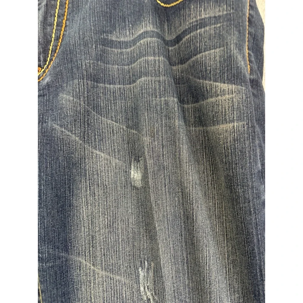 True Religion Jeans Men's 36x31 Dark Wash Denim Classic Relaxed Straight USA Y2K